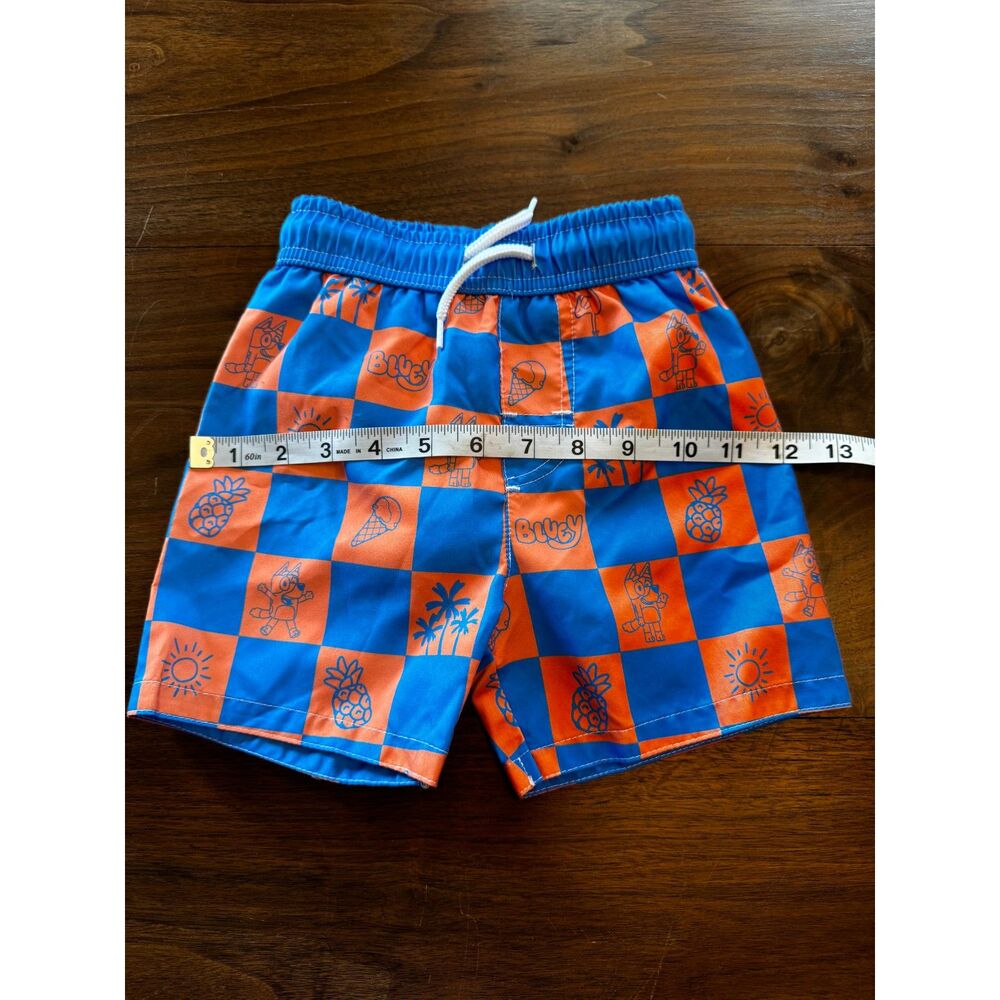 bluey Toddler Swim Trunks Size 2T